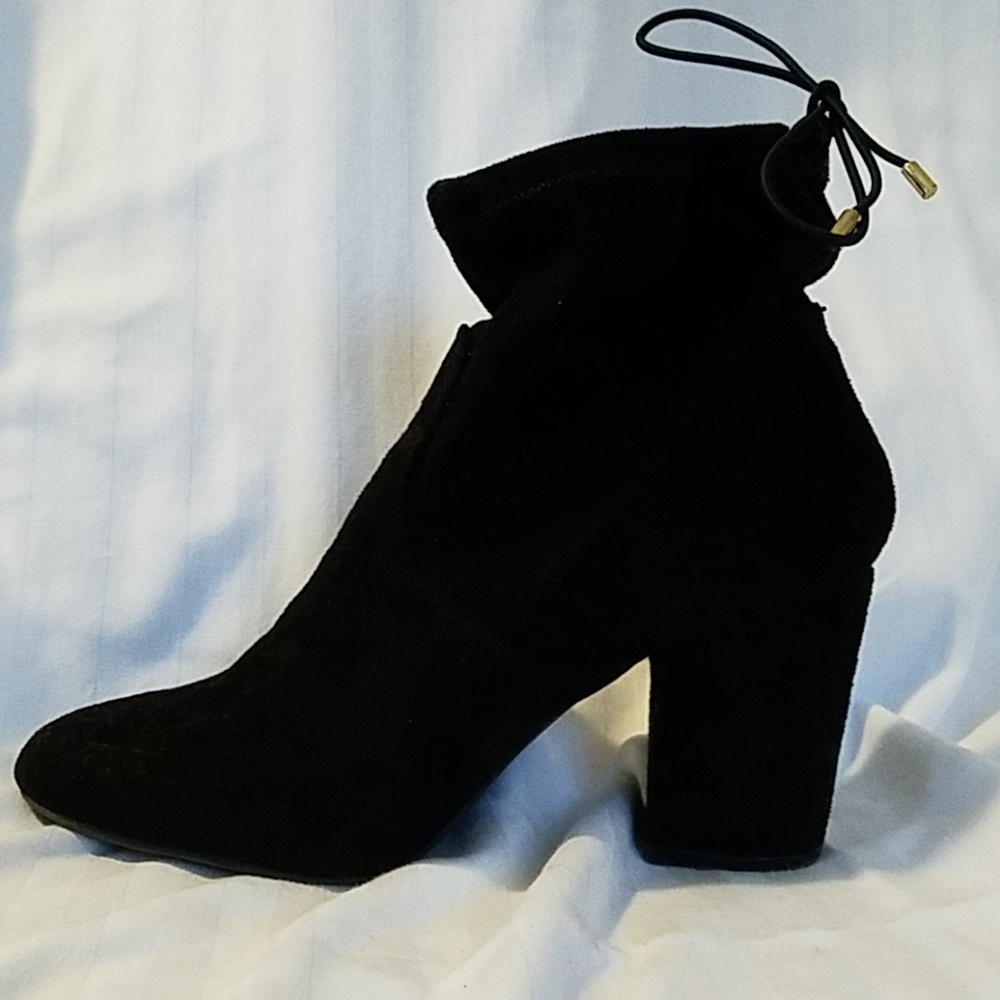 Black ankle boots